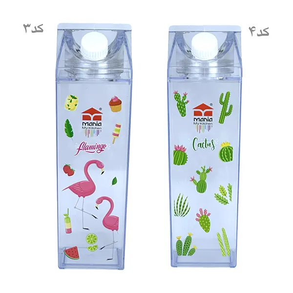 بطری شیر طرح میوه مانیا