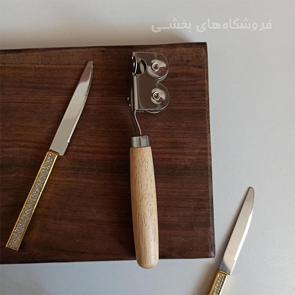 چاقو تیز کن مدل دسته چوبی