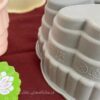 تصویر کوچک قالب کیک سیلیکونی مدل پنج قلب نیلوفر