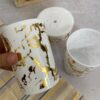 تصویر کوچک ست روشویی 4 پارچه مدل گرد ماربل رزمن