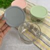 تصویر کوچک ظرف نگهدارنده شیشه ای مدل دربدار لیمون بسته 3 عددی