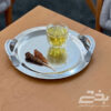 تصویر کوچک سینی گرد استیل