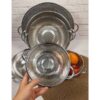 تصویر کوچک آبکش استیل مدل Punch بسته 6 عددی