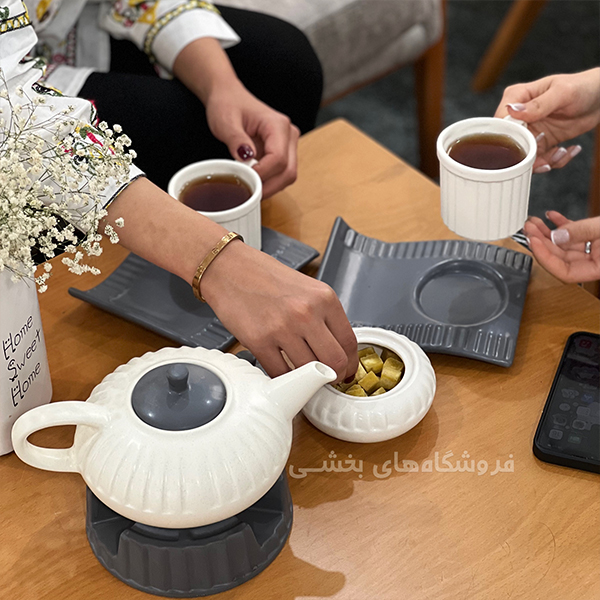 ست چاي خوري دنيز مات وانسل
