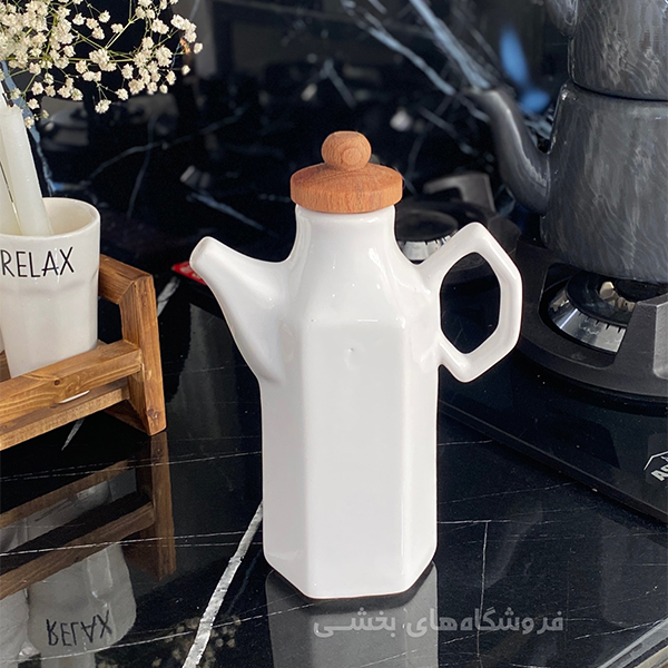 روغن ريز سفيد درب چوبي وانسل
