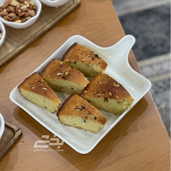 تابه استیک مدل مربع چینی سفید