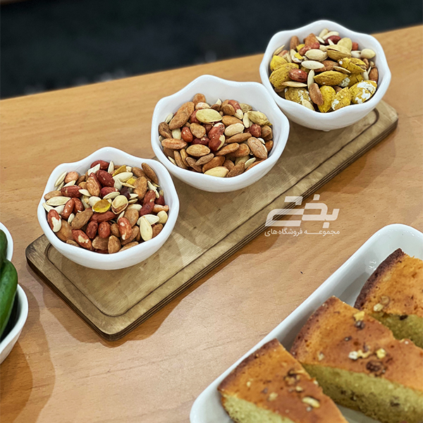 پیاله زیرچوبی دار 3 عددی مدل مروارید