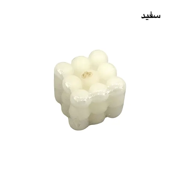 شمع مدل مکعب روبیک