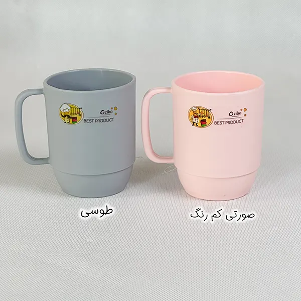 لیوان مدل طبقاتی کامک زیبا سازان