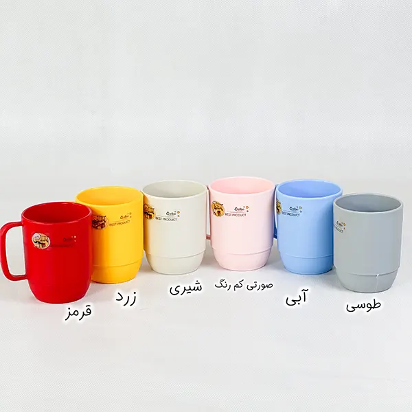 لیوان مدل طبقاتی کامک زیبا سازان