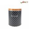 تصویر کوچک ست پاسماوری فلزی طرح خالدار 3 عددی