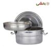 تصویر کوچک ظرف غذا روحی قفل دار 2 طبقه