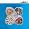 تصویر کوچک اردو خوری طرح قلب 4 عددی