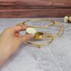 تصویر کوچک وارمر فلزی مدل قایقی طلایی