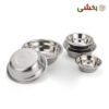 تصویر کوچک ست لگن استیل 6 پارچه یونیک Unique