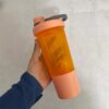 تصویر کوچک قمقمه شیکر لیوان دار پلاستیکی 3 تکه
