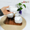 تصویر کوچک اردو خوری 4 خانه لمون مدل مربع موج
