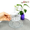 تصویر کوچک فنجان و نعلبکی پاشاسازه مدل ساید 6 عددی کد 98371