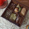 تصویر کوچک جعبه تی بگ چوبی سایز بزرگ 6 خانه