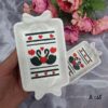 تصویر کوچک خرما خوری سرامیکی جفتی مدل باریز