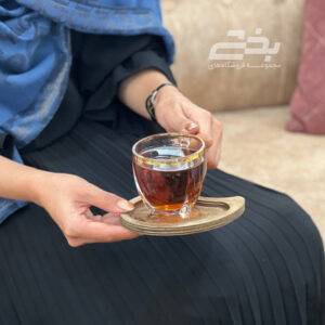 اردو خوری چوبی مدل گل 5 تکه