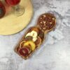 تصویر کوچک سینی چوبی مدل چای و کیک