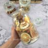 تصویر کوچک ست بانکه شیشه ای مدل درب قلبی 3 عددی مایا