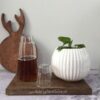 تصویر کوچک پارچ شیشه ای  لیوان دار مدل شب آرارات