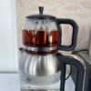 تصویر کوچک چای ساز روهمی بوش مدل پیرکس دسته استیل