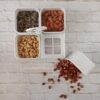تصویر کوچک اردو خوری پلاستیکی مدل دسته دار 4 خانه به پلاست