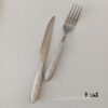 تصویر کوچک ست کارد و چنگال مدل گلدار بونیتو بسته 12 عددی