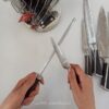تصویر کوچک سرویس کارد و ساطور آشپزخانه 8 پارچه مدل مینیاتور