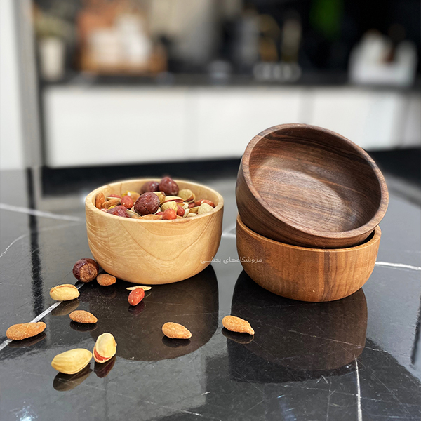 کاسه چوبی خراطی