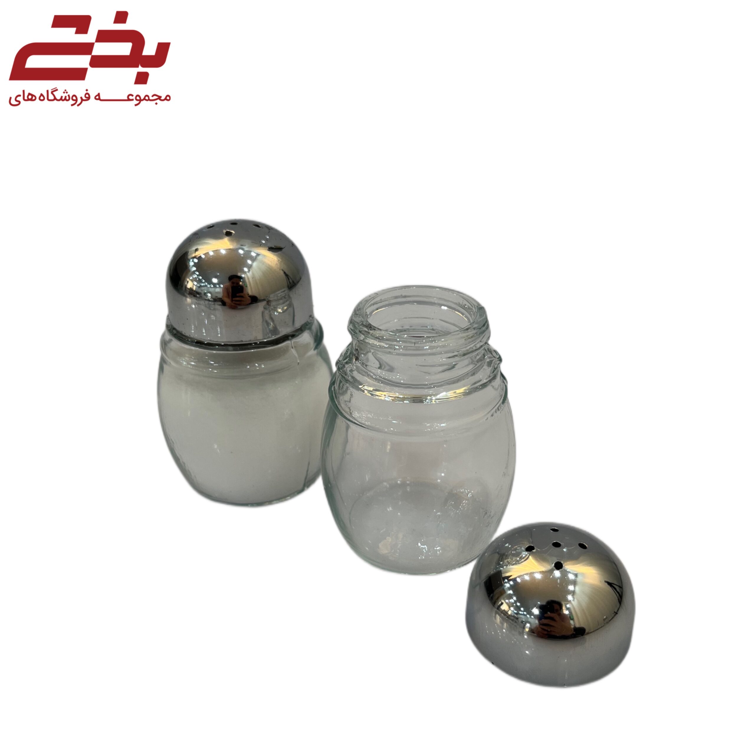 نمکپاش شیشه ای مدل مارال 6 عددی
