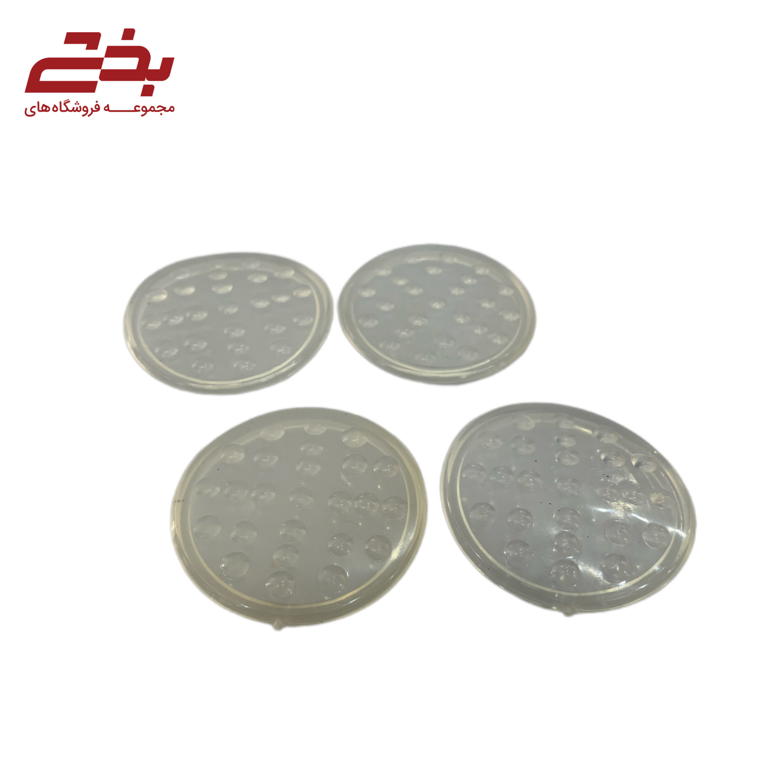 زیر پایه مبلی مدل ژله ای سایز کوچک باران بسته 4 عددی