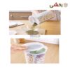تصویر کوچک بانکه حبوبات ارگانایزر مرسه سایز بزرگ کد 12-900
