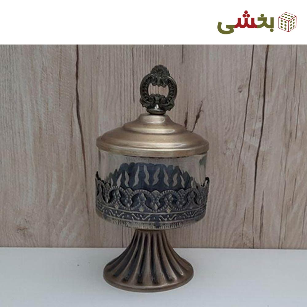 قندان تک پایه دار آنتیک