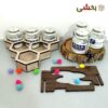 تصویر کوچک جا ادویه 6 تایی لانه زنبوری