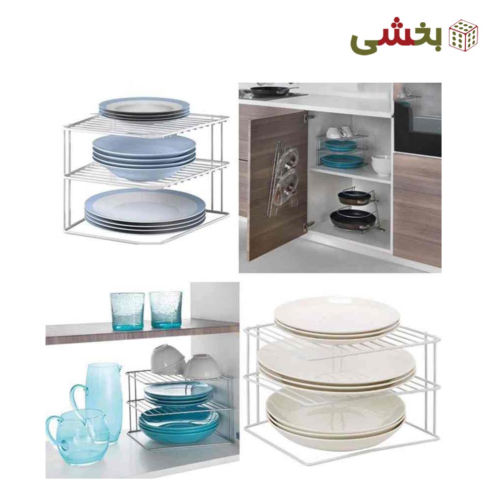 راف گوشه کابینتی دو طبقه