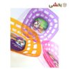 تصویر کوچک سبد شفاف مدل مربع چهار خانه