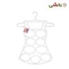 تصویر کوچک آویز شال و روسری مرسه طرح پیراهن