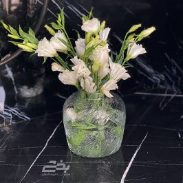 گلدان شیشه ای کوچک مدل ترنادو برند مایا