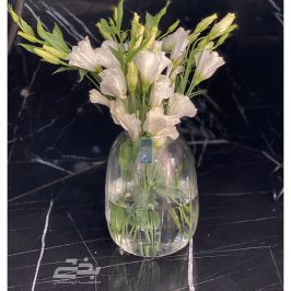 گلدان شیشه ای مدل لاین برند مایا
