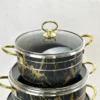 تصویر کوچک سرویس 8پارچه طرح سنگ طلایی اوج