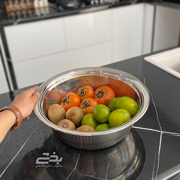 آبکش استیل یونیک سایز 34