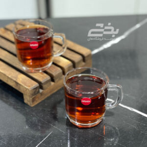 نیم لیوان سپیدار شرینگ سفید