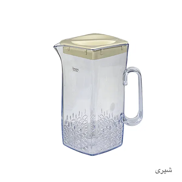 پارچ 4 گوش کریستالی لیمون