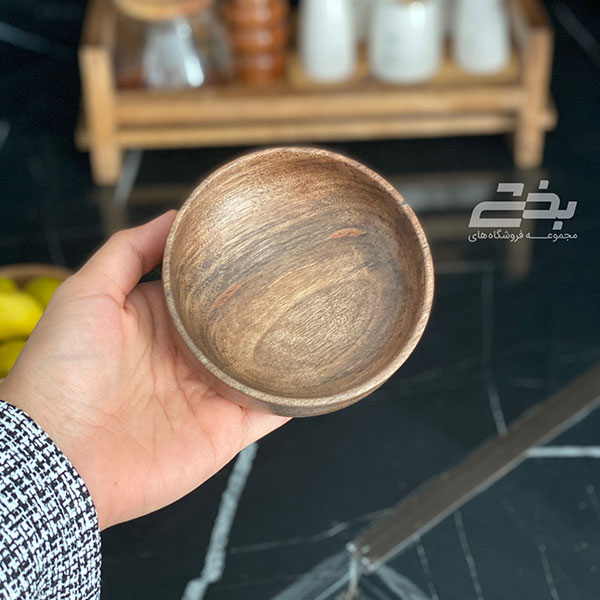 پیاله قطر 10 سانت چوبی