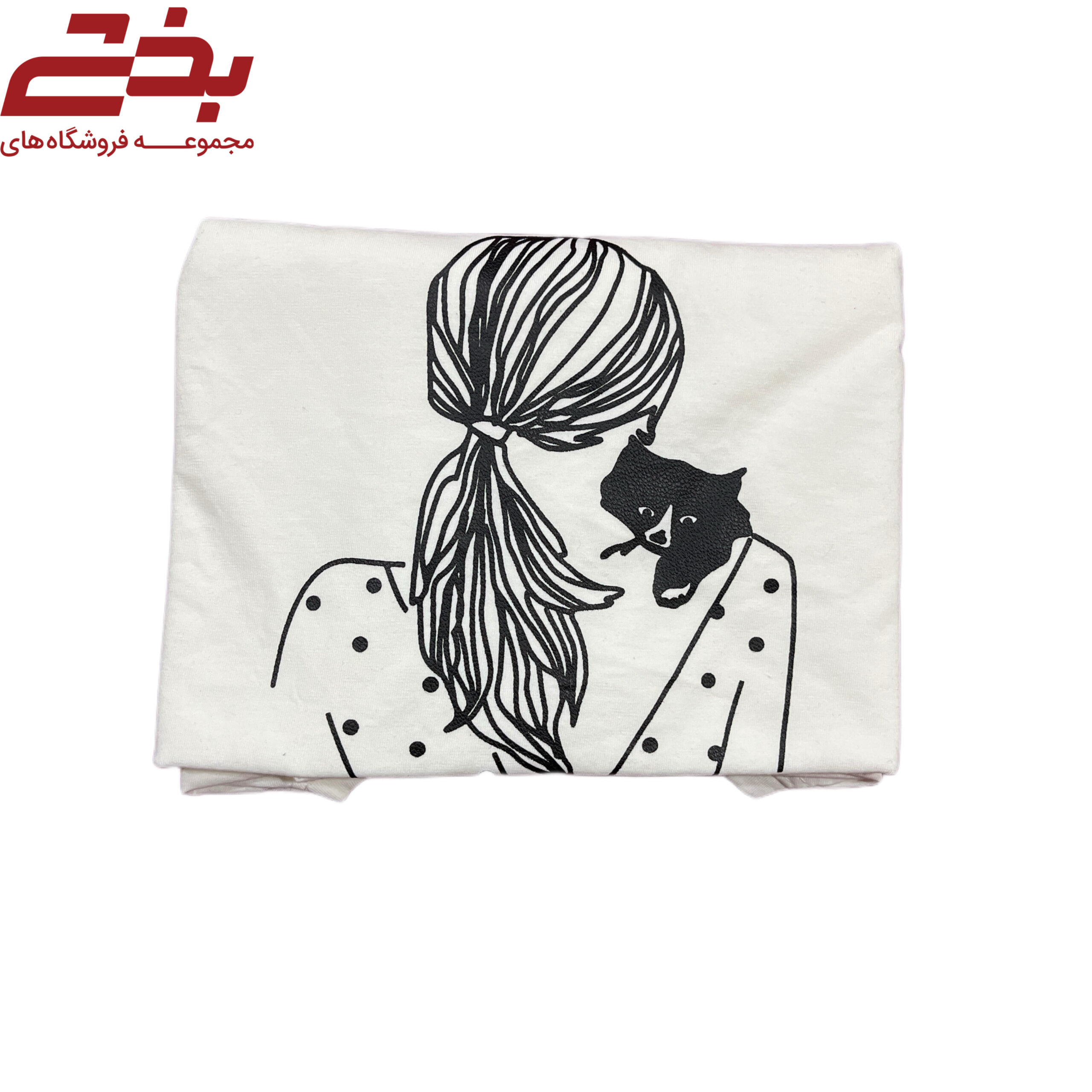تیشرت چاپی کارنیوال - دختر و گربه