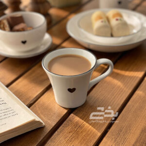 فنجان سناتور تکستدار قلبی 6545 ph